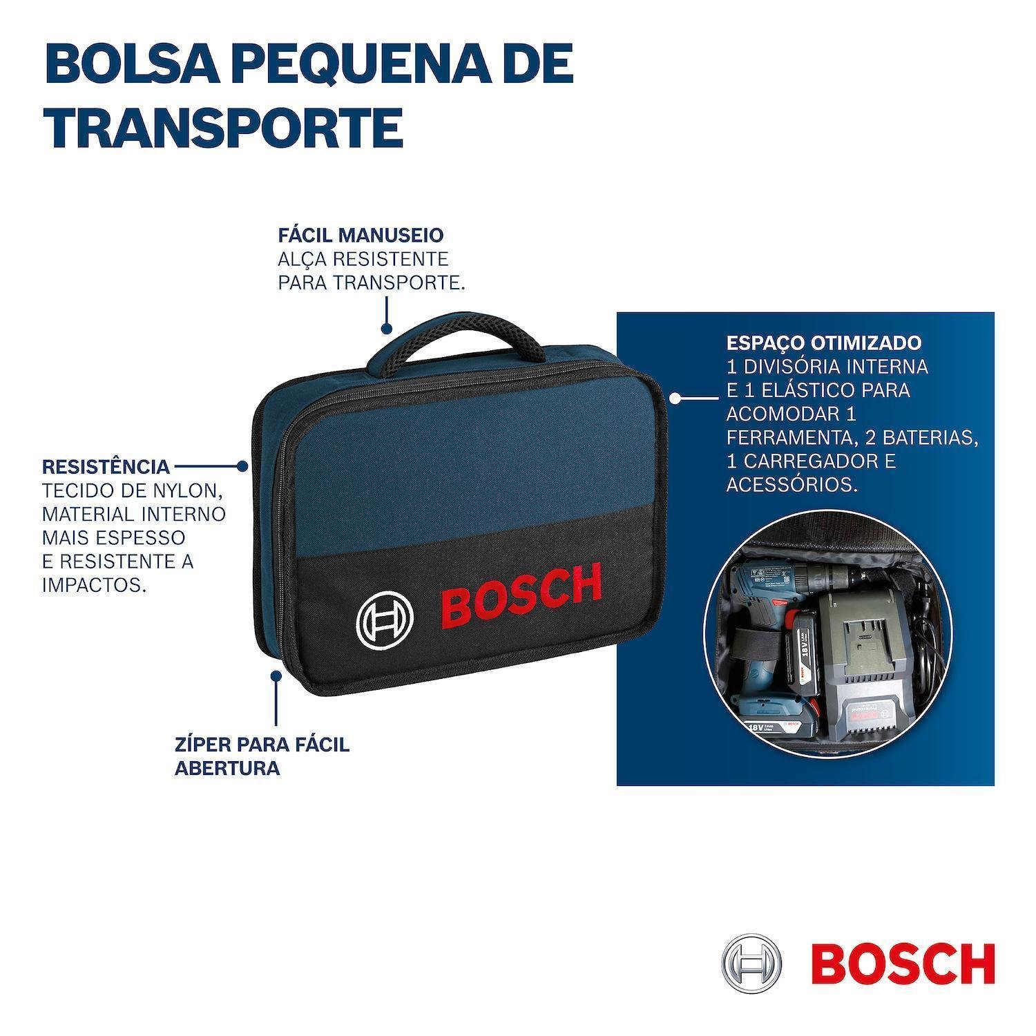 Bolsa Pequena para Transporte de Ferramenta Bosch - 5