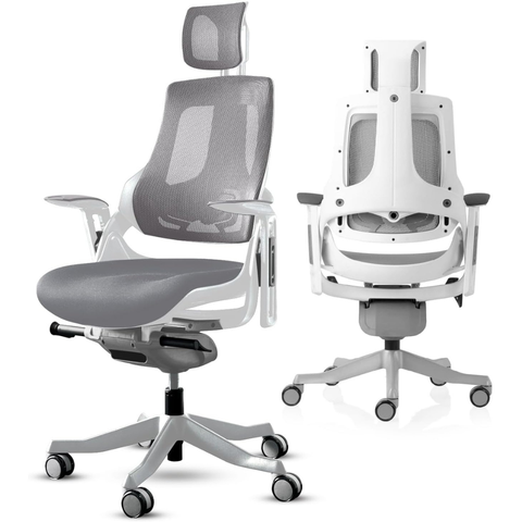 Cadeira Ergonômica Design Office Pro+ White