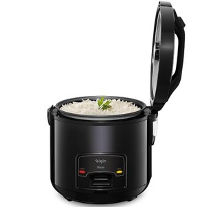 Panela Elétrica de Arroz Elgin Rizzo 5 Xícaras Preta - 220v