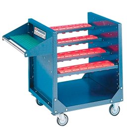Carrinho Porta Cones com 24 Alojamentos para Bt-40 - 1