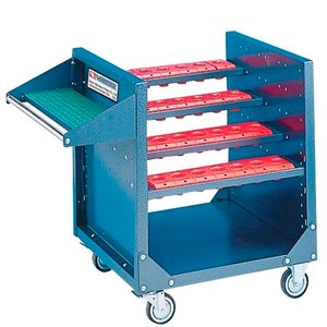 Carrinho Porta Cones com 24 Alojamentos para Bt-40