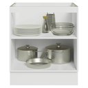 Ver imagem 4 de Balcão de Cozinha 70 cm 2 Portas (sem Tampo) Branco/Verde Vik Madesa