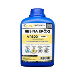 Resina Epóxi + Endurecedor Vr300 Uv 1,5kg Alta Espessura - 2