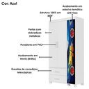 Ver imagem 5 de Guarda Roupa Infantil 3 Portas 2 Gavetas e Comoda 4 Gavetas 1 Porta Mdf Livia Azul Decmade