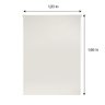 Persiana Nouvel Rolo Blackout 120x160 Bege Creme - 8