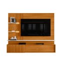 Ver imagem 1 de Estante Atena para Tv de até 65 Polegadas - Cinamomo Off White - Madetec