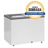 Freezer Horizontal Ghd300h Cinza 300 Litros 2 Tampa Vidro 127v - Gelopar - 1