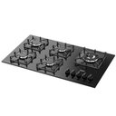 Ver imagem 2 de Cooktop 5 Bocas Dako Diplomata Mesa de Vidro Preto Bivolt