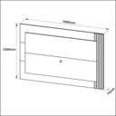 Ver imagem 4 de Painel para Tv até 65 Polegadas Pl3001 Natural/off White Tecnomobili