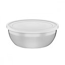 Ver imagem 1 de Pote Tramontina Freezinox Redondo em Aço Inox com Tampa Plástica 25 Cm 4,2 L