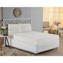 Ver imagem 4 de Jogo de Cama Casal Viúva Nobre 3 Peças Malha 100% Algodão - Palha