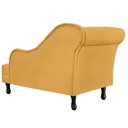 Ver imagem 3 de Recamier Divã Sofá Olivia Psicologia Consultório Veludo Mostarda - Lm Decor