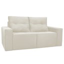 Ver imagem 3 de Sofá 2 Lugares Onix 1,80M para Sala Confortavel Sued Herrero:Bege