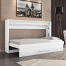 Cama Dobrável Solteiro Branco - Framar Móveis - 1