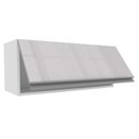 Ver imagem 4 de Armário De Cozinha Aéreo 100% MDF 80 cm Porta Branco Brilho Acordes Madesa