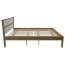 Ver imagem 4 de Cama de Casal para Colchão 138 X 188 Cm Multimóveis Vcr35009 Amêndoa/branco