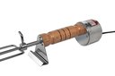 Ver imagem 2 de Espeto Giratório Elétrico Flex 127v Regulável Cabo Madeira