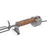 Espeto Giratório Elétrico Flex 127V Regulável Cabo Madeira - 2