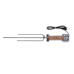Espeto Giratório Elétrico Flex 127V Regulável Cabo Madeira - 1