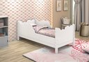 Ver imagem 2 de Cama Infantil Cristal com Grade de Proteção Premium Quarto Infantil Conforto com Colchão Cor Branco