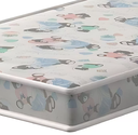 Ver mais imagens de Cama Infantil Cristal com Grade de Proteção Premium Quarto Infantil Conforto com Colchão Cor Branco