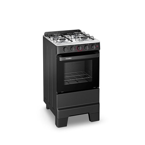 Fogão Esmaltec Ideal Pop 4 Bocas com Mesa em Inox