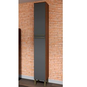 Paneleiro Simples com 2 Portas 100% MDF Itália Espresso Móveis