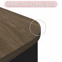 Ver imagem 7 de Escrivaninha Mesa Escritório Robusta e Funcional 4 Gavetas Lado Direito Tamburato