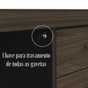 Ver imagem 6 de Mesa Executiva Premium para Escritório 4 Gavetas Tamburato Elegante e Funcional