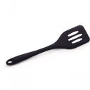Ver imagem 1 de Espátula Vazada em Silicone Preto 29.5 Cm - Mimo Style - Sn1738p