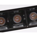 Ver imagem 3 de Luminária de Teto Spot Preto Led Taschibra Luz Pontual Arch Sobrepor 20w 2700k - Preto - Luz Quente