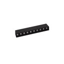 Ver imagem 1 de Luminária de Teto Spot Preto Led Taschibra Luz Pontual Arch Sobrepor 20w 2700k - Preto - Luz Quente