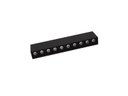 Ver imagem 1 de Luminária de Teto Spot Preto Led Taschibra Luz Pontual Arch Sobrepor 20w 2700k - Preto - Luz Quente