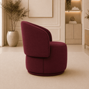 Ver imagem 4 de Poltrona Decorativa Beatriz Giratória Suede Sala Estar Recepção Quarto