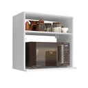 Ver imagem 1 de Suporte Nicho Prateleira Microondas Forno Branco
