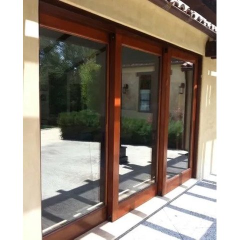 Porta Balcão de Madeira Modelo York 3fls 2,15(a)x3,00(l) C/fechadura