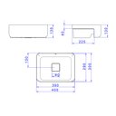 Ver imagem 5 de Cuba de Semiencaixe Deca Slim 40x30 L.63040.17 Retangular Branco