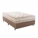 Ver imagem 1 de Cama Box Casal Molas Maxspring 138x188x33cm England Bege Herval