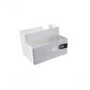 Ver imagem 1 de Porta-guardanapo e Sachês Casual 14,1 X 10,6 X 9,4 Cm Branco Coza