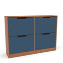 Ver imagem 3 de Sapateira 24 Pares 4 Portas 110cm Madri Politorno Móveis