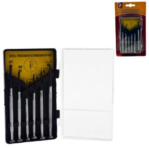 Jogo de Chaves de Precisão com 6 Peças e Estojo