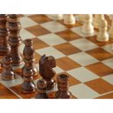 Ver imagem 2 de Tabuleiro Xadrez Madeira Dobrável Cantil Bebida Shot Aposta