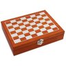Tabuleiro Xadrez Madeira Dobrável Cantil Bebida Shot Aposta - 6