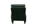 Ver imagem 7 de Poltrona Reclinável de Couro Doral com Mecanismo Way Green Bicolor - Mempra Design