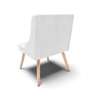 Ver imagem 5 de Kit 10 Cadeiras Corano Branco Pés Palito Natural