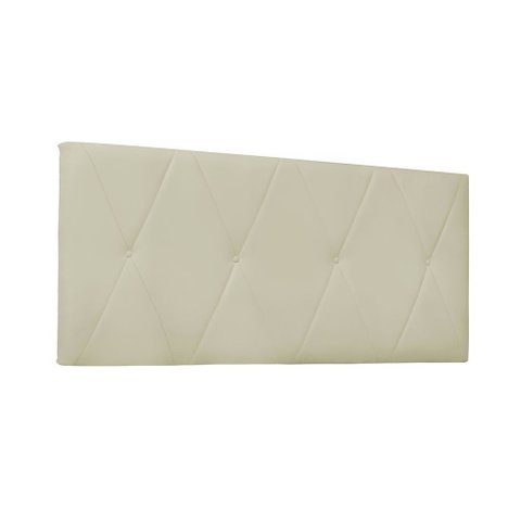 Painel de Cama 160cm Ancona Corano Marfim - Lucadi Home