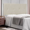Ver imagem 2 de Painel de Cama 160cm Ancona Corano Marfim - Lucadi Home