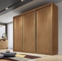Ver imagem 1 de Guarda Roupa Casal 3 Portas 8 Gavetas - Londres-cumaru - Móveis Novo Horizonte