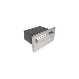 Caixa Correio Embutir Inox 20cm Profundidade Luxo - 1