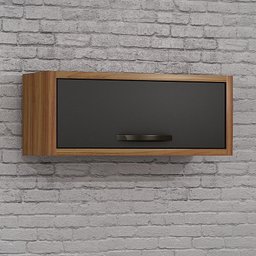 Armário Nicho Para Cozinha 1 Porta Basculante Leticia - 1 Armário Nicho Para Cozinha 1 Porta Basculante Leticia - 1